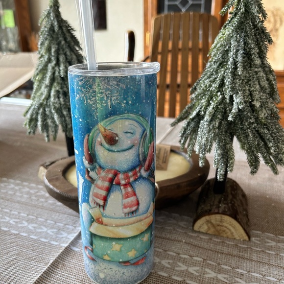 Snowman Tumbler - Picture 1 of 2